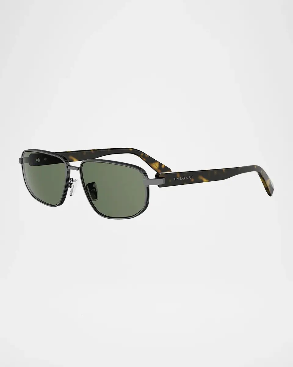 BVLGARI Men's Octo 58MM Rectangular Sunglasses | Thumbnail 3 BVLGARI Men's Octo 58MM Rectangular Sunglasses | Thumbnail 3