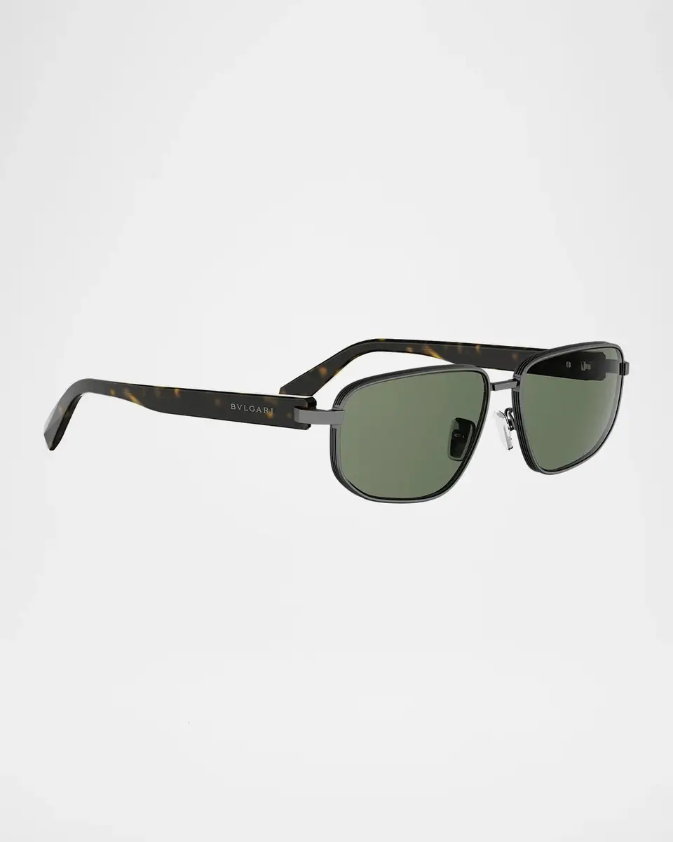 BVLGARI Men's Octo 58MM Rectangular Sunglasses | Thumbnail 8 BVLGARI Men's Octo 58MM Rectangular Sunglasses | Thumbnail 8