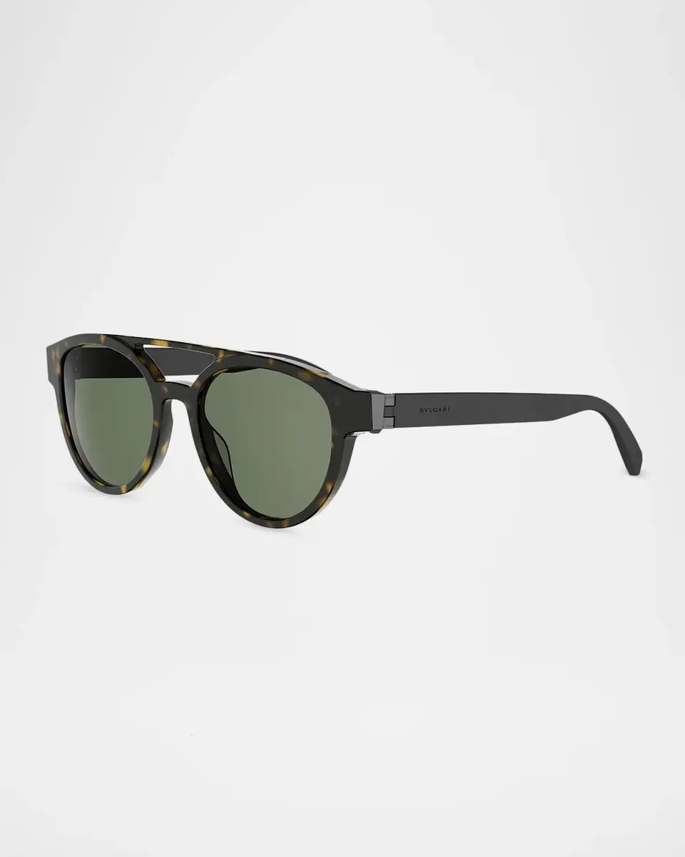 BVLGARI Men's Aluminum 54MM Round Sunglasses | Thumbnail 3 BVLGARI Men's Aluminum 54MM Round Sunglasses | Thumbnail 3