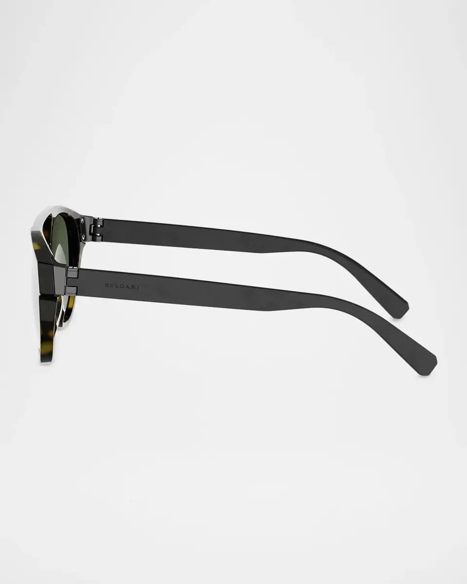 BVLGARI Men's Aluminum 54MM Round Sunglasses | Thumbnail 5 BVLGARI Men's Aluminum 54MM Round Sunglasses | Thumbnail 5