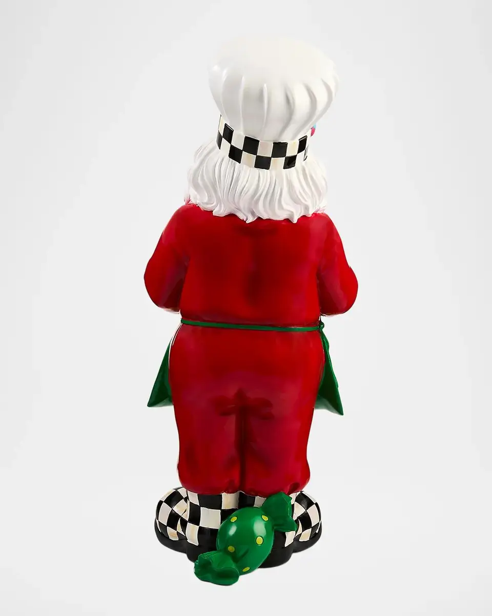 MacKenzie-Childs Confetti Chef Santa Resin Figurine | Thumbnail 2 MacKenzie-Childs Confetti Chef Santa Resin Figurine | Thumbnail 2