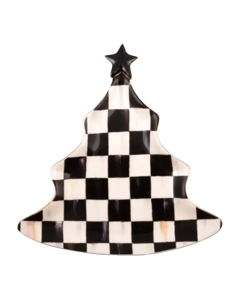 Courtly Check Ceramic Tree Tray Courtly Check Ceramic Tree Tray
