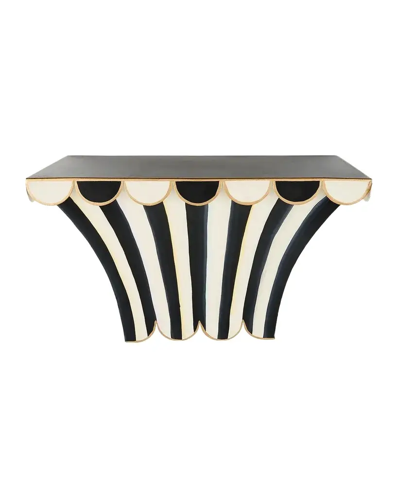 MacKenzie-Childs Courtly Stripe Decorative Wall Shelf