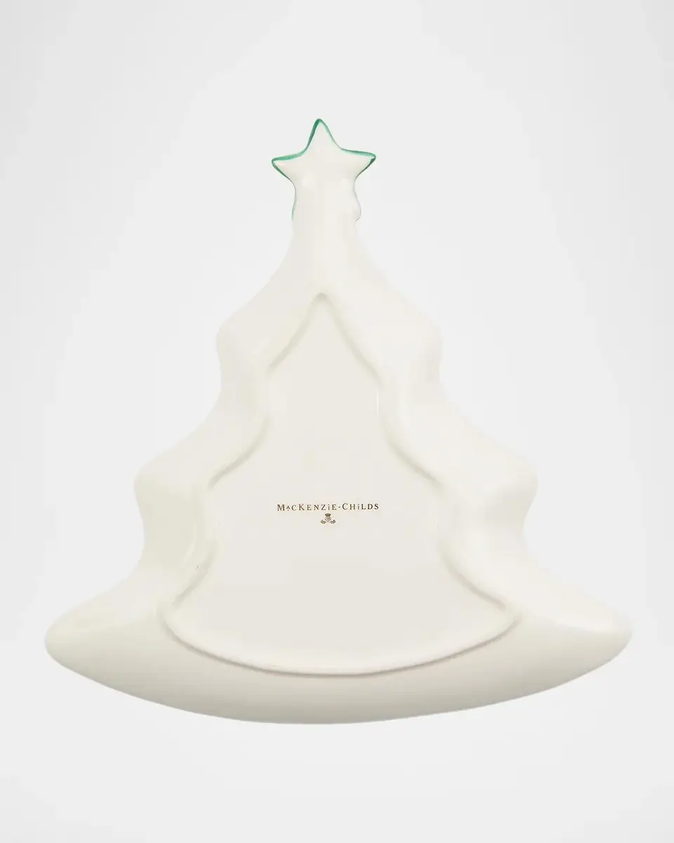 MacKenzie-Childs Christmas Tree Ceramic Trinket Tray | Thumbnail 3 MacKenzie-Childs Christmas Tree Ceramic Trinket Tray | Thumbnail 3