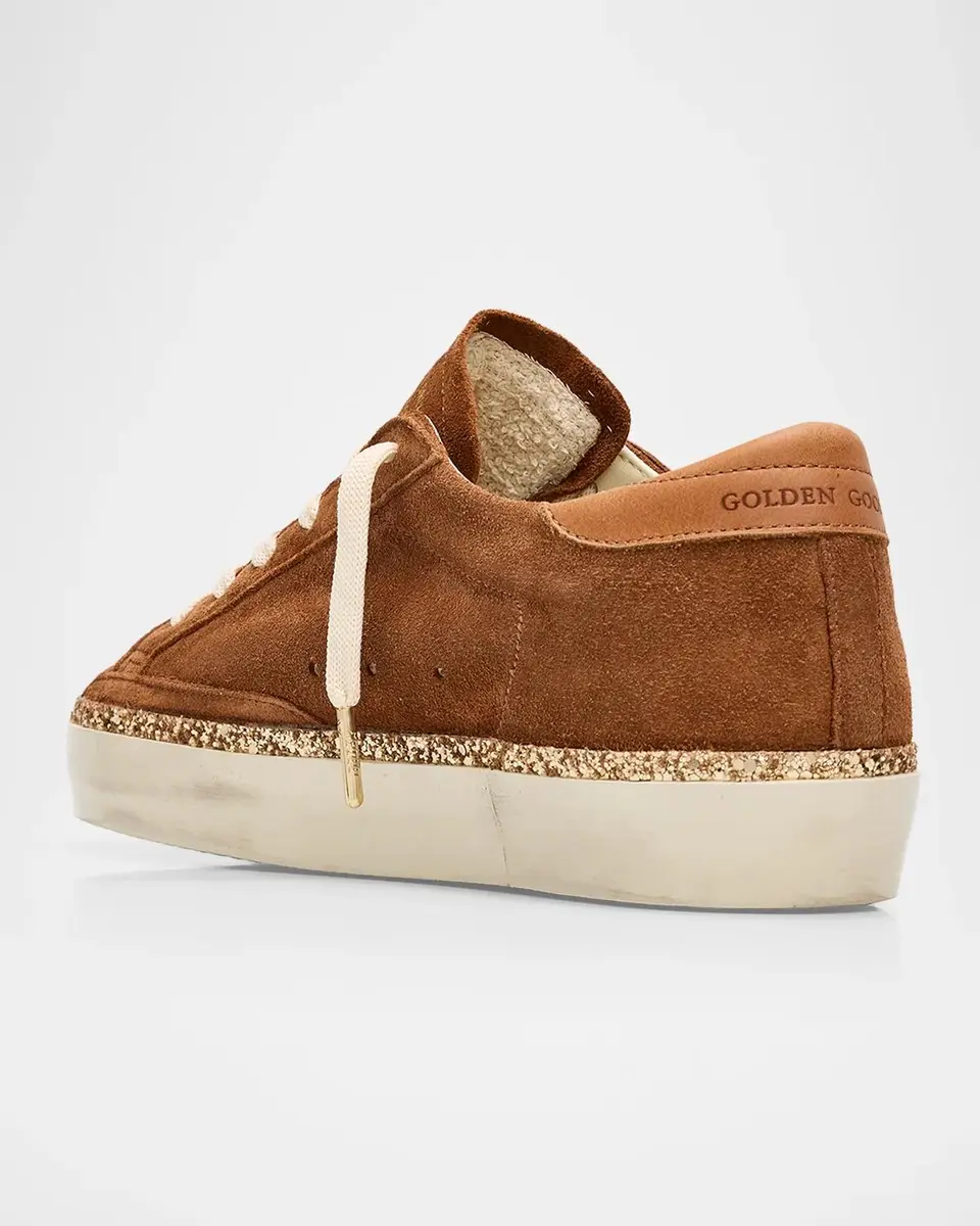 Golden Goose Hi-Star Suede Low-Top Sneakers | Thumbnail 4 Golden Goose Hi-Star Suede Low-Top Sneakers | Thumbnail 4