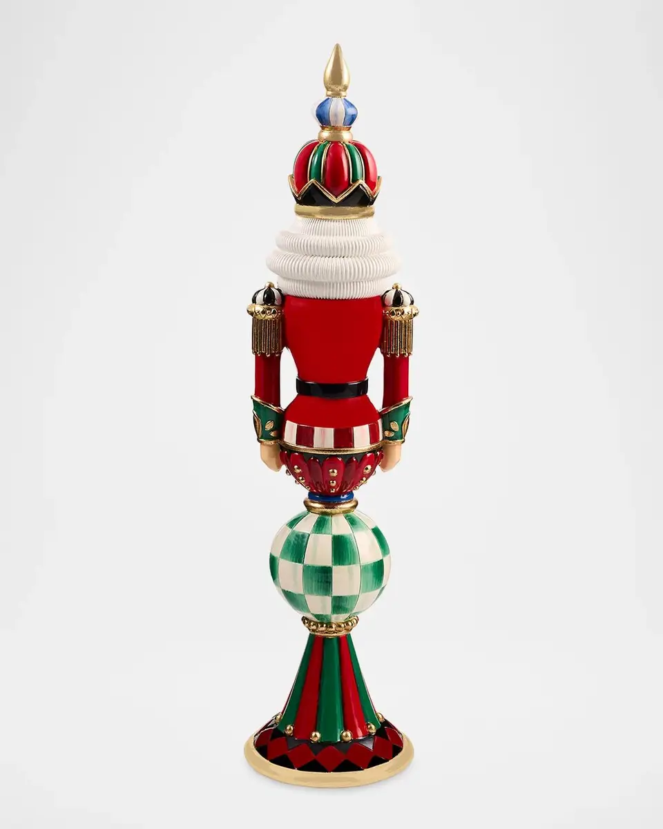 MacKenzie-Childs Timeless Tartan Nutcracker Resin Figurine | Thumbnail 2 MacKenzie-Childs Timeless Tartan Nutcracker Resin Figurine | Thumbnail 2