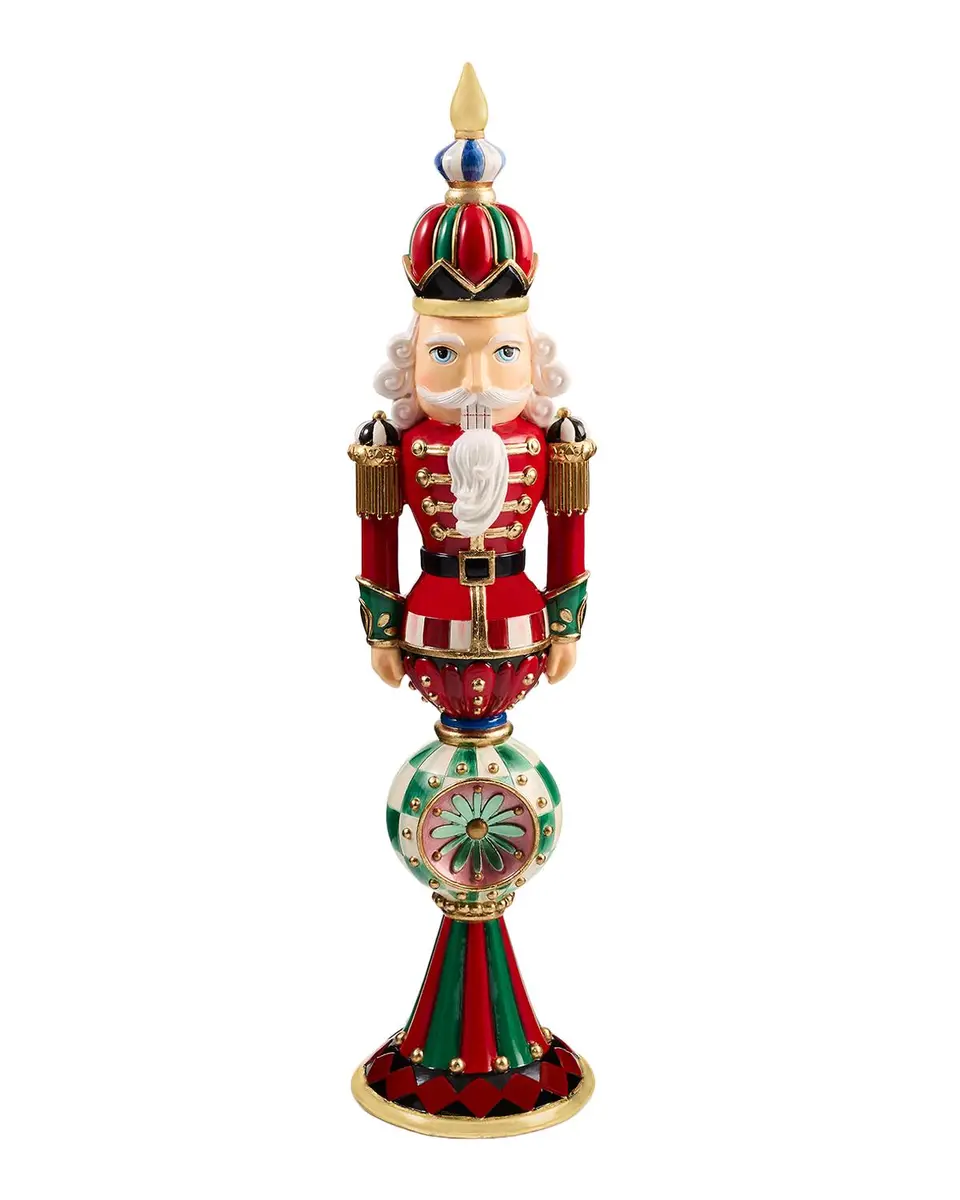 MacKenzie-Childs Timeless Tartan Nutcracker Resin Figurine | Thumbnail 3 MacKenzie-Childs Timeless Tartan Nutcracker Resin Figurine | Thumbnail 3