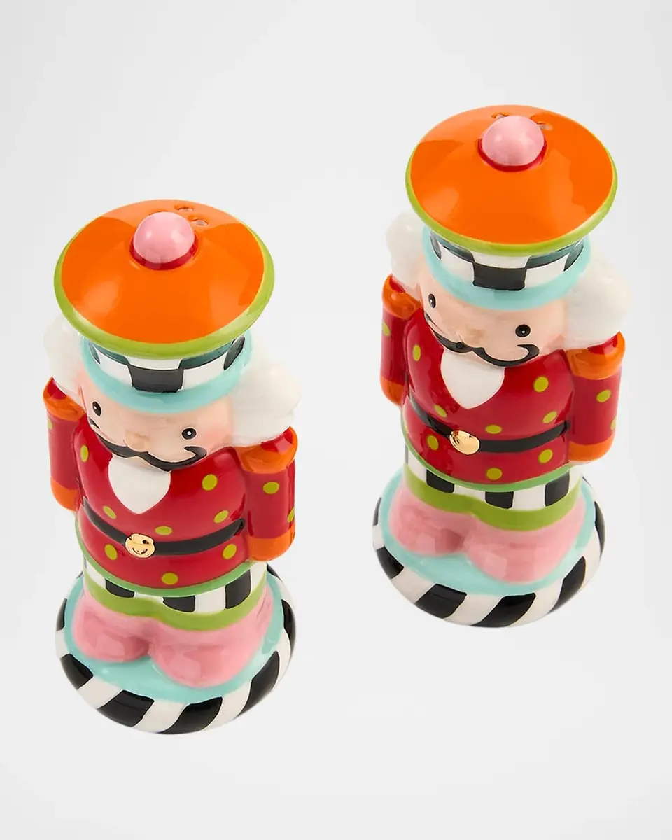 MacKenzie-Childs Confetti Nutcracker Salt & Pepper Shakers | Thumbnail 3 MacKenzie-Childs Confetti Nutcracker Salt & Pepper Shakers | Thumbnail 3