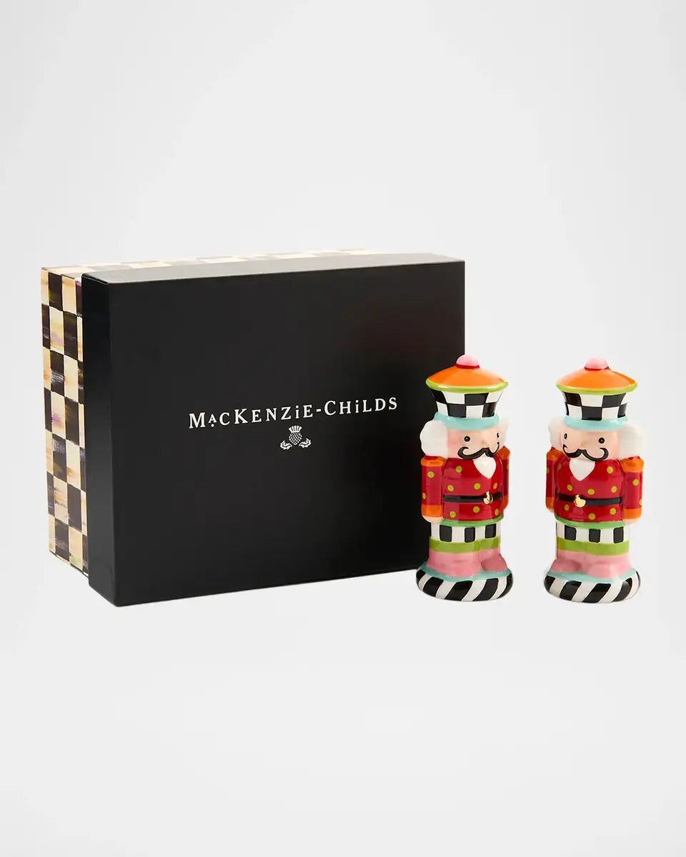 MacKenzie-Childs Confetti Nutcracker Salt & Pepper Shakers | Thumbnail 4 MacKenzie-Childs Confetti Nutcracker Salt & Pepper Shakers | Thumbnail 4