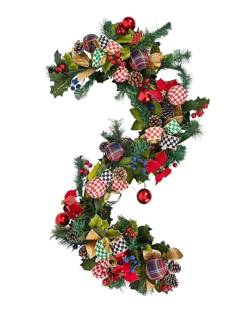 MacKenzie-Childs Timeless Tartan Garland