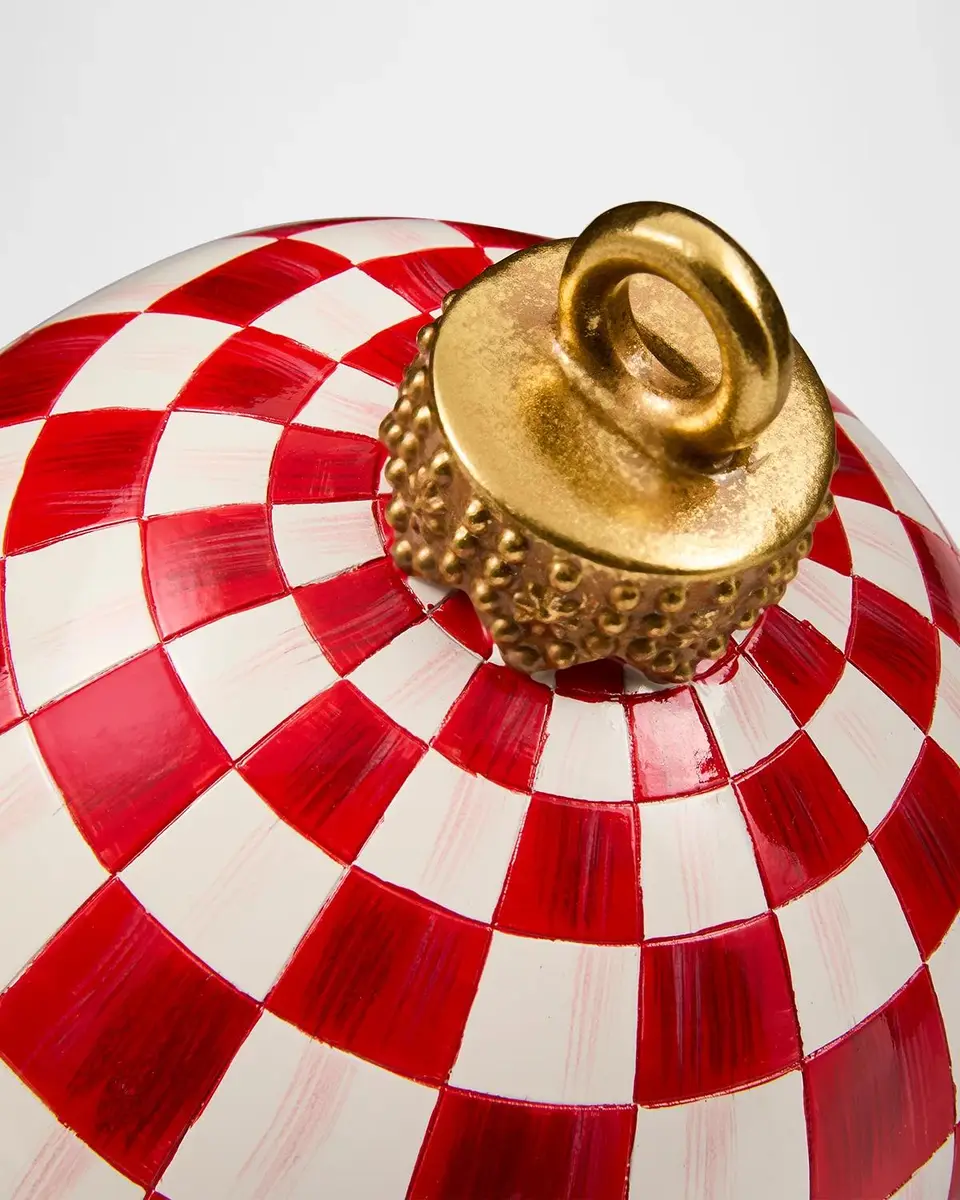MacKenzie-Childs Courtly Check Ball Ornament | Thumbnail 2 MacKenzie-Childs Courtly Check Ball Ornament | Thumbnail 2
