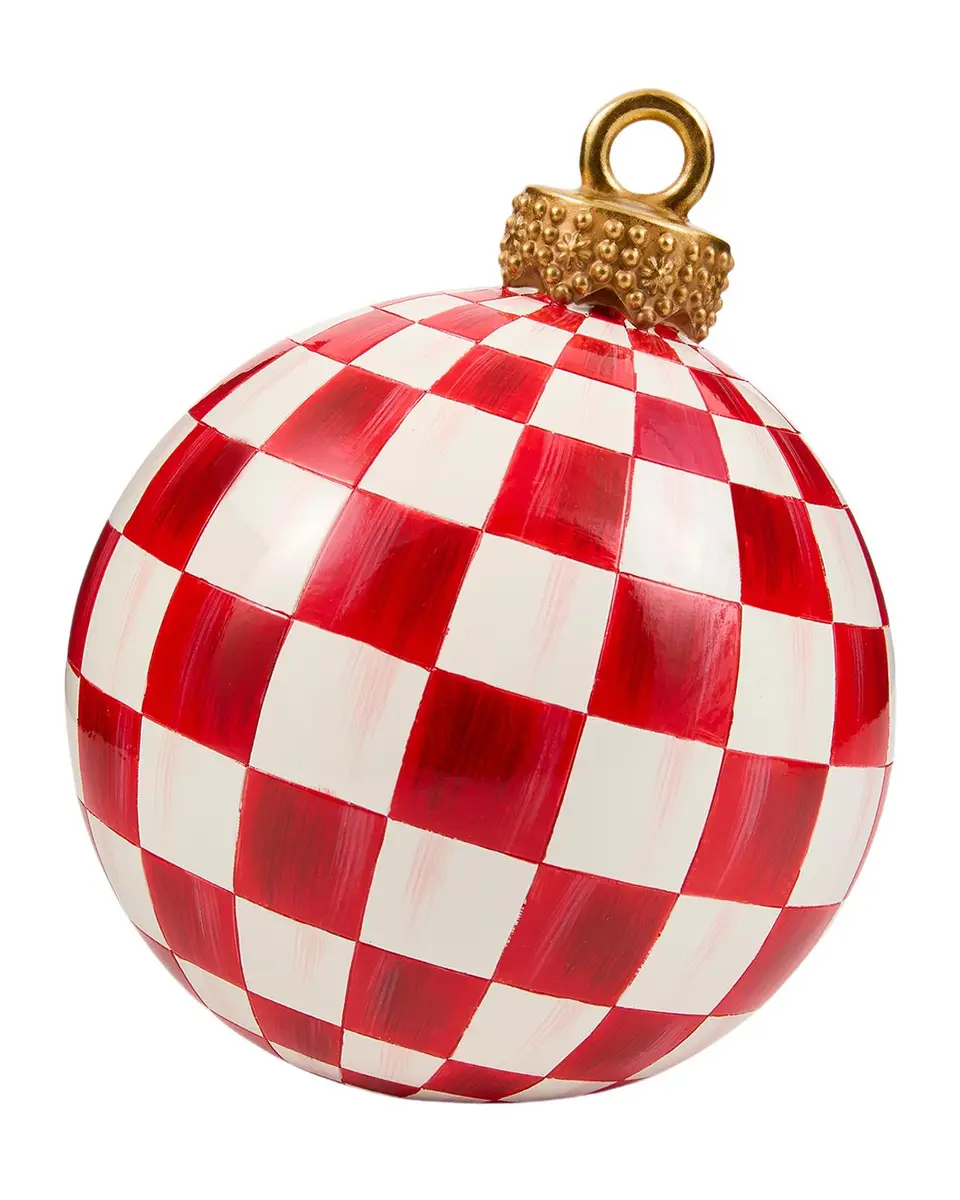 MacKenzie-Childs Courtly Check Ball Ornament | Thumbnail 3 MacKenzie-Childs Courtly Check Ball Ornament | Thumbnail 3