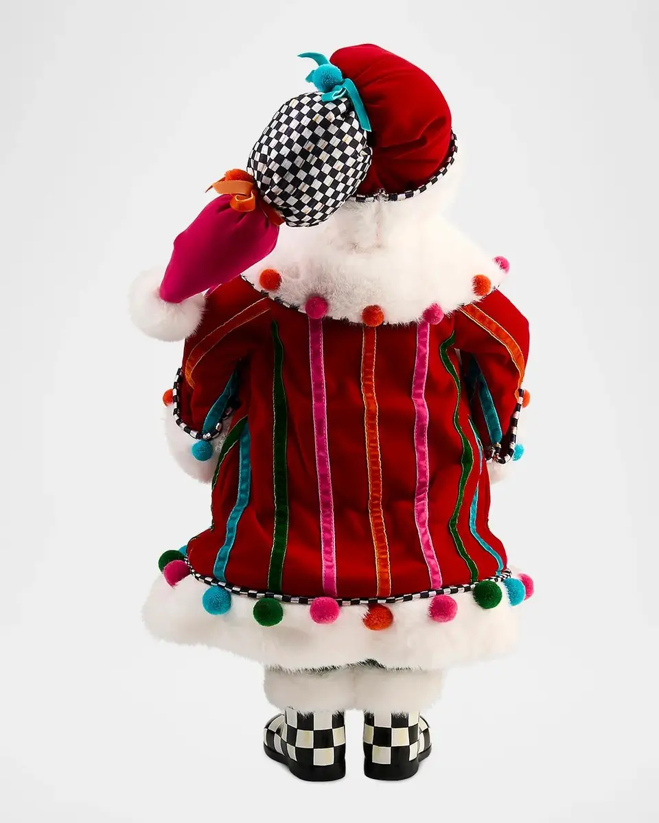 MacKenzie-Childs Confetti Santa Figurine | Thumbnail 2 MacKenzie-Childs Confetti Santa Figurine | Thumbnail 2