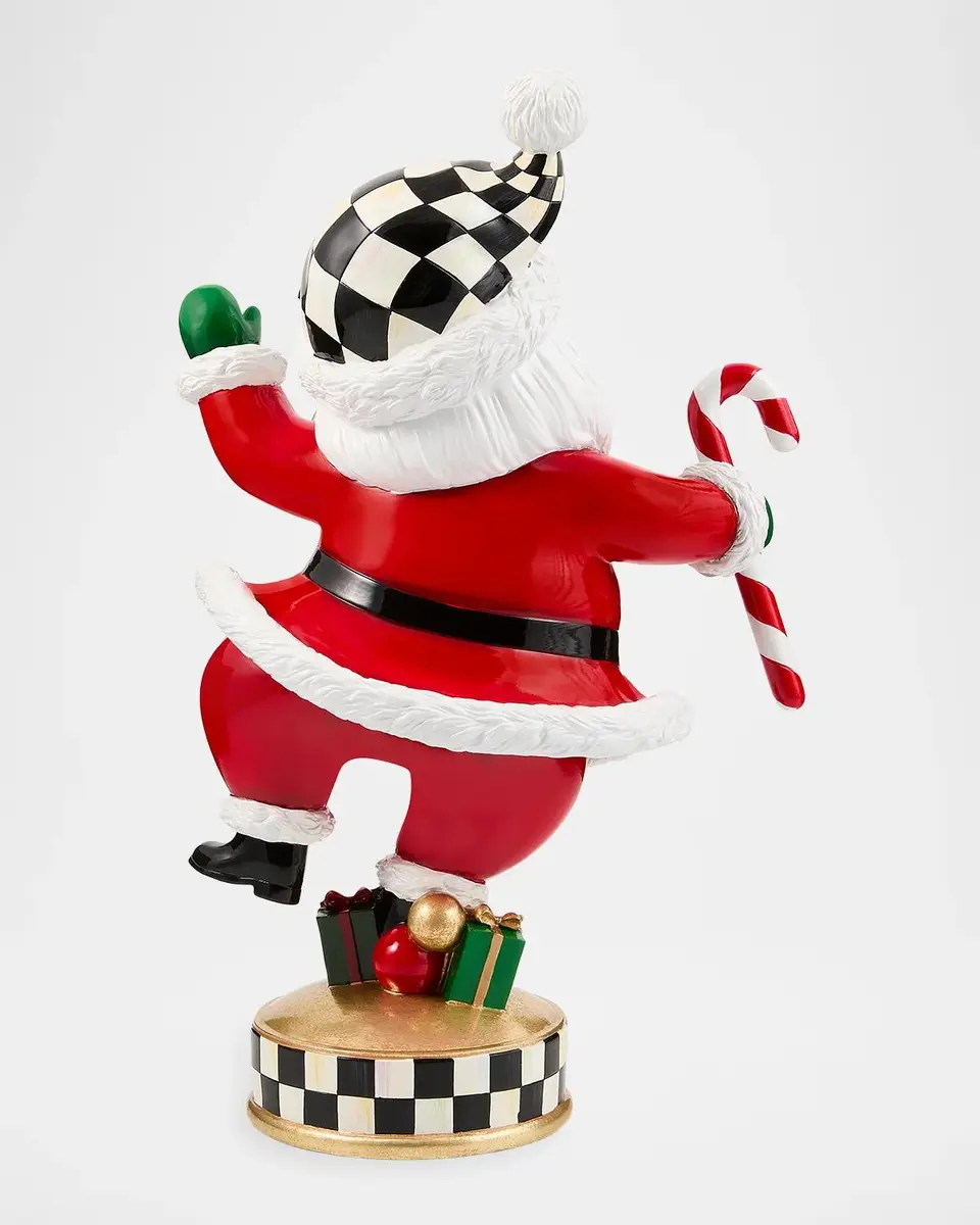 MacKenzie-Childs Candy Cane Santa Figurine | Thumbnail 2 MacKenzie-Childs Candy Cane Santa Figurine | Thumbnail 2