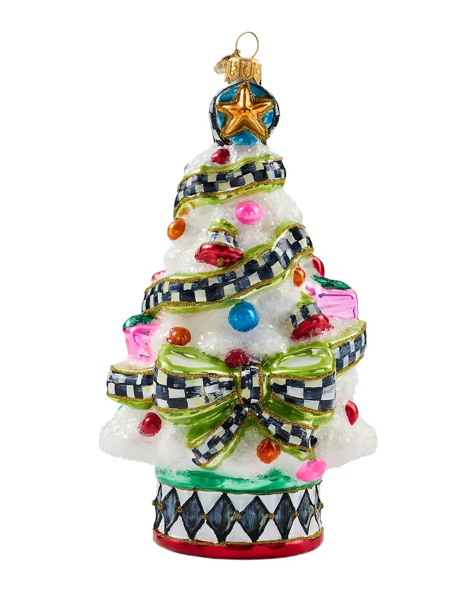MacKenzie-Childs Confetti Christmas Tree Glass Ornament | Thumbnail 2 MacKenzie-Childs Confetti Christmas Tree Glass Ornament | Thumbnail 2