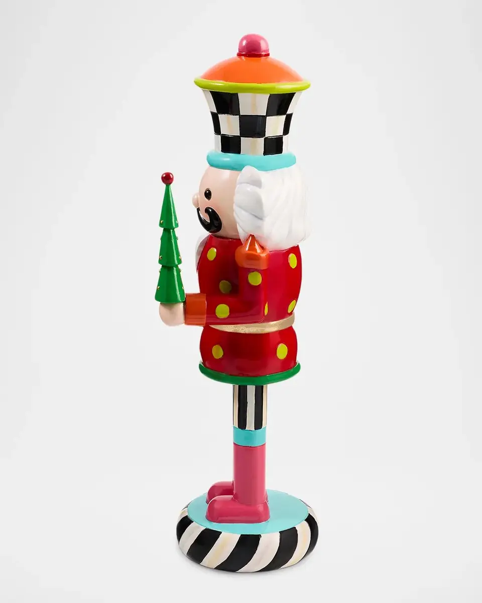 MacKenzie-Childs Confetti Christmas Resin Nutcracker Figurine | Thumbnail 3 MacKenzie-Childs Confetti Christmas Resin Nutcracker Figurine | Thumbnail 3