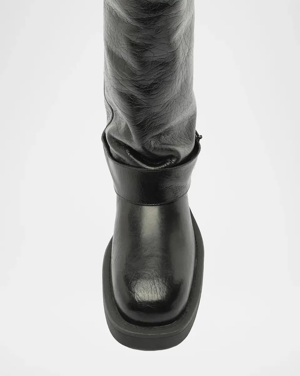 Schutz Patrice Up 40MM Leather Boots | Thumbnail 3 Schutz Patrice Up 40MM Leather Boots | Thumbnail 3