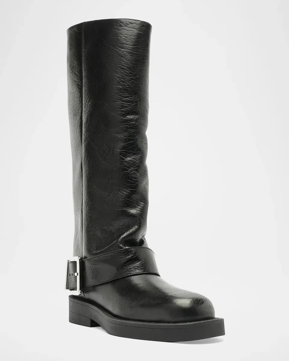 Schutz Patrice Up 40MM Leather Boots | Thumbnail 6 Schutz Patrice Up 40MM Leather Boots | Thumbnail 6