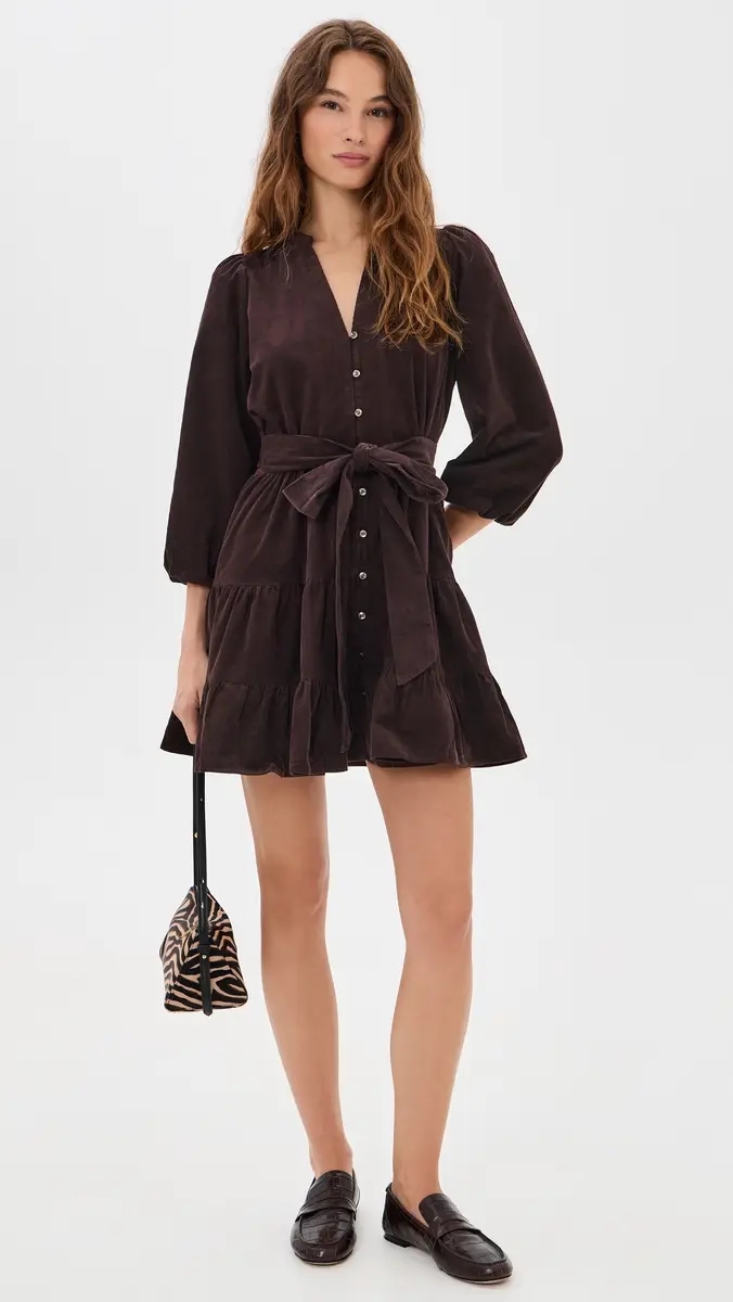 Birds of Paradis Celeste Corduroy Dress | Thumbnail 5 Birds of Paradis Celeste Corduroy Dress | Thumbnail 5