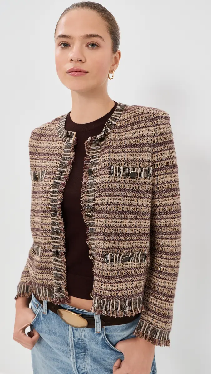 Veronica Beard Sariyah Knit Jacket | Thumbnail 2 Veronica Beard Sariyah Knit Jacket | Thumbnail 2