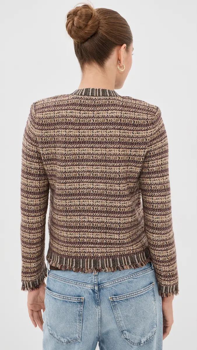 Veronica Beard Sariyah Knit Jacket | Thumbnail 3 Veronica Beard Sariyah Knit Jacket | Thumbnail 3