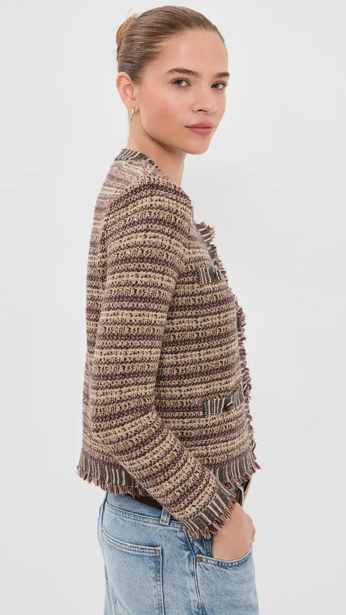 Veronica Beard Sariyah Knit Jacket | Thumbnail 4 Veronica Beard Sariyah Knit Jacket | Thumbnail 4