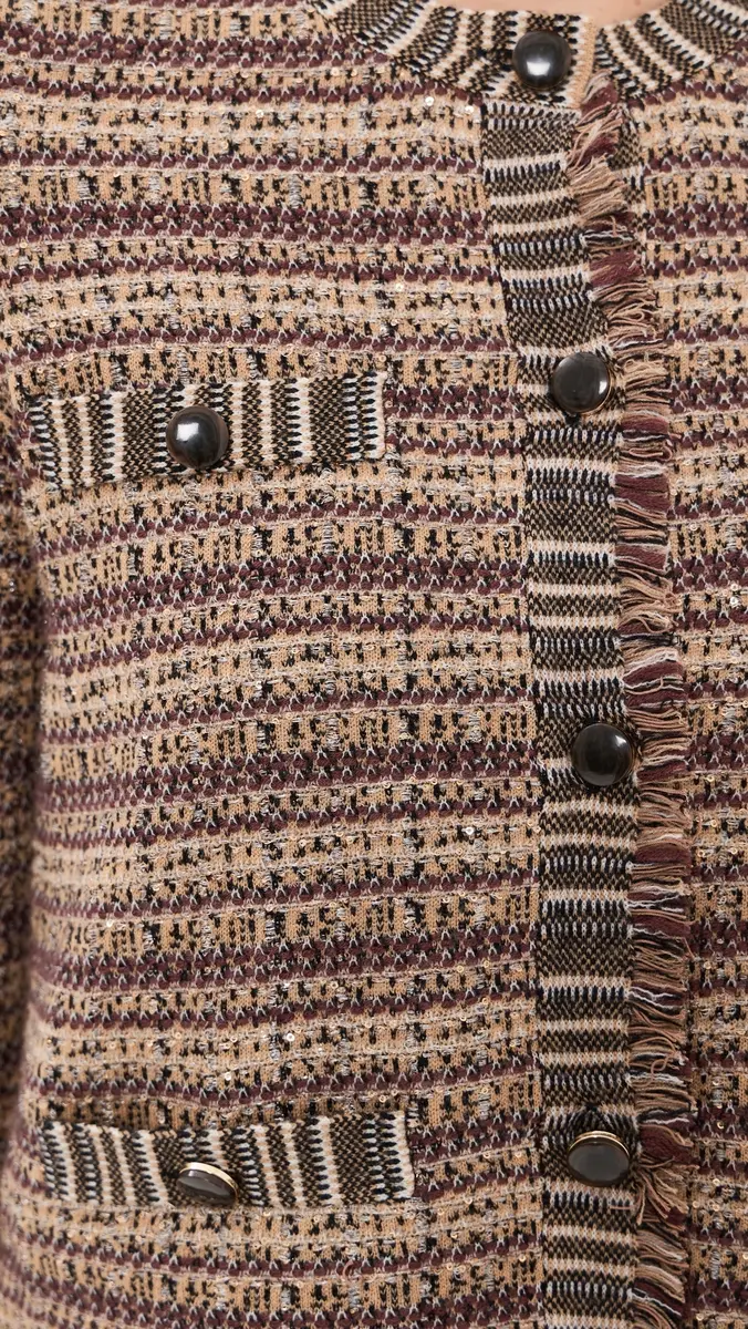 Veronica Beard Sariyah Knit Jacket | Thumbnail 6 Veronica Beard Sariyah Knit Jacket | Thumbnail 6
