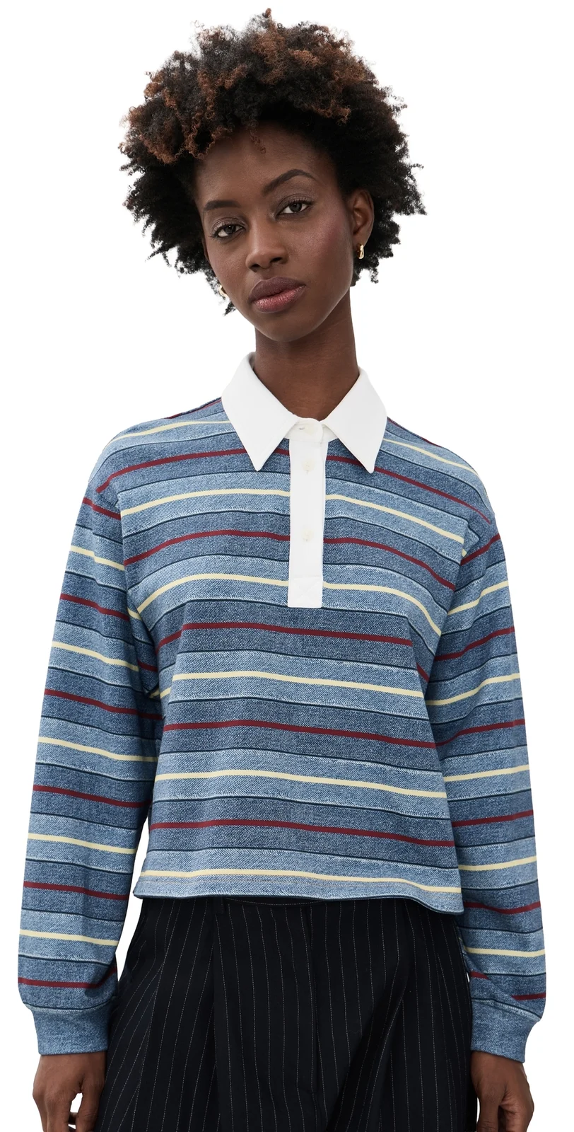 RB Miramar Cropped Rugby Polo RB Miramar Cropped Rugby Polo