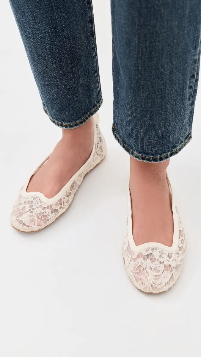 Brave Pudding Lace Lights Flats | Thumbnail 3 Brave Pudding Lace Lights Flats | Thumbnail 3