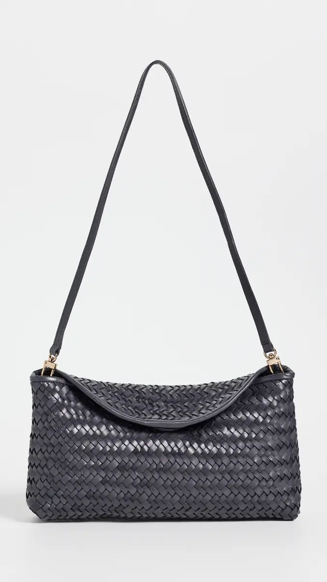 Madewell Woven Lid Top Clutch | Thumbnail 2 Madewell Woven Lid Top Clutch | Thumbnail 2