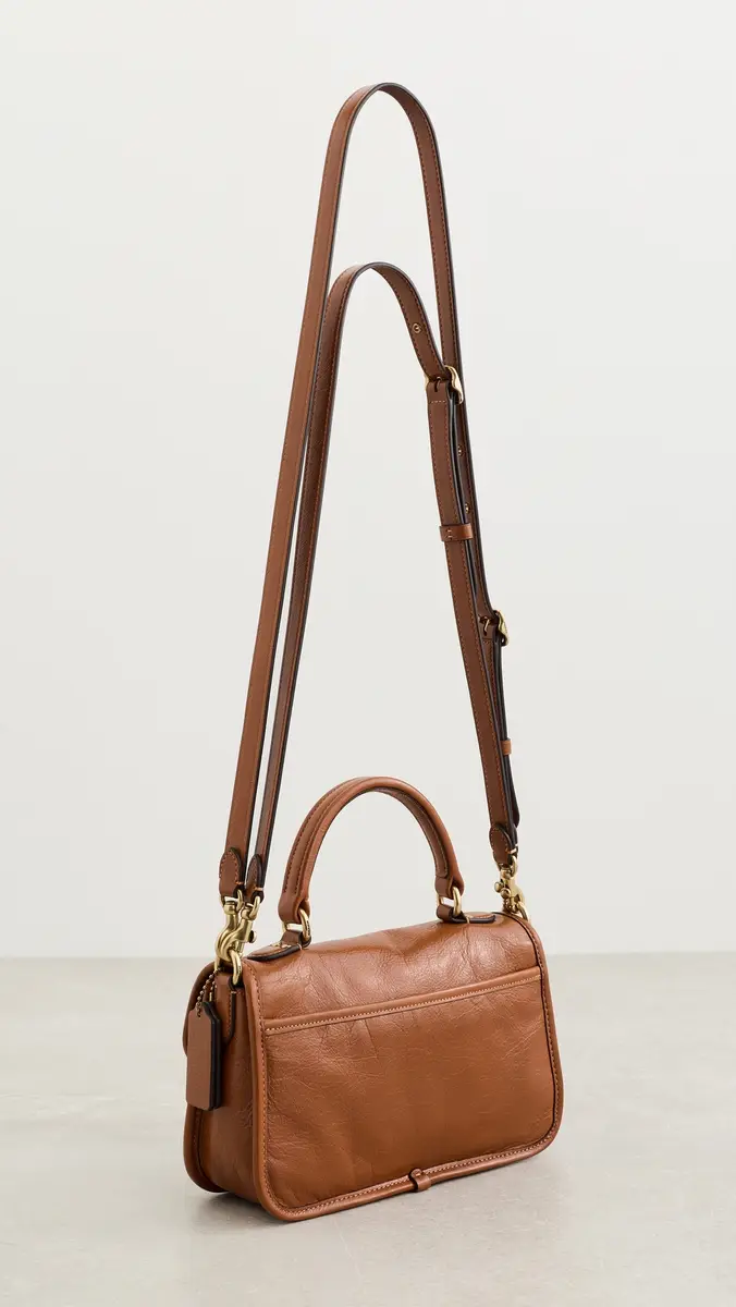 Coach Glazed Grain Leather Metropolitan Bag 24 | Thumbnail 4 Coach Glazed Grain Leather Metropolitan Bag 24 | Thumbnail 4