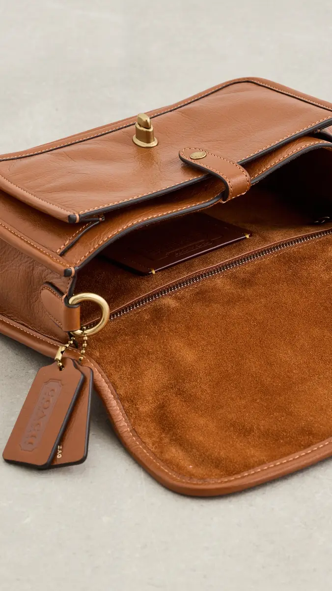 Coach Glazed Grain Leather Metropolitan Bag 24 | Thumbnail 6 Coach Glazed Grain Leather Metropolitan Bag 24 | Thumbnail 6