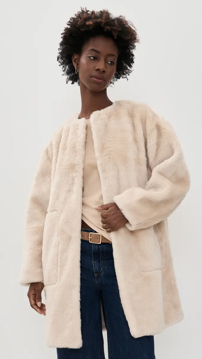 Citizens of Humanity Martina Long Sherpa Coat | Thumbnail 2
