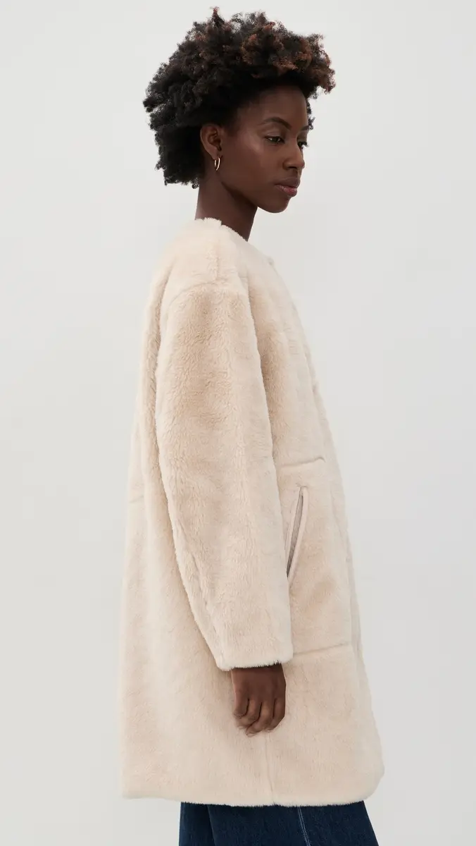 Citizens of Humanity Martina Long Sherpa Coat | Thumbnail 4