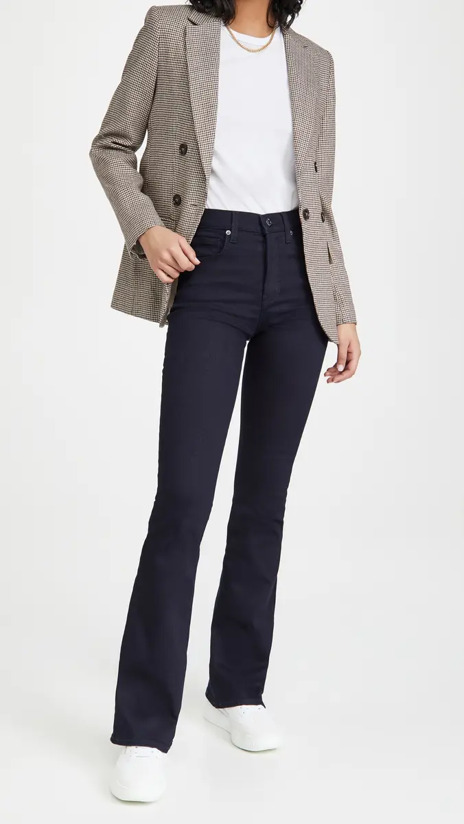 Veronica Beard Jean Beverly High Rise Skinny Flare Jeans | Thumbnail 5
