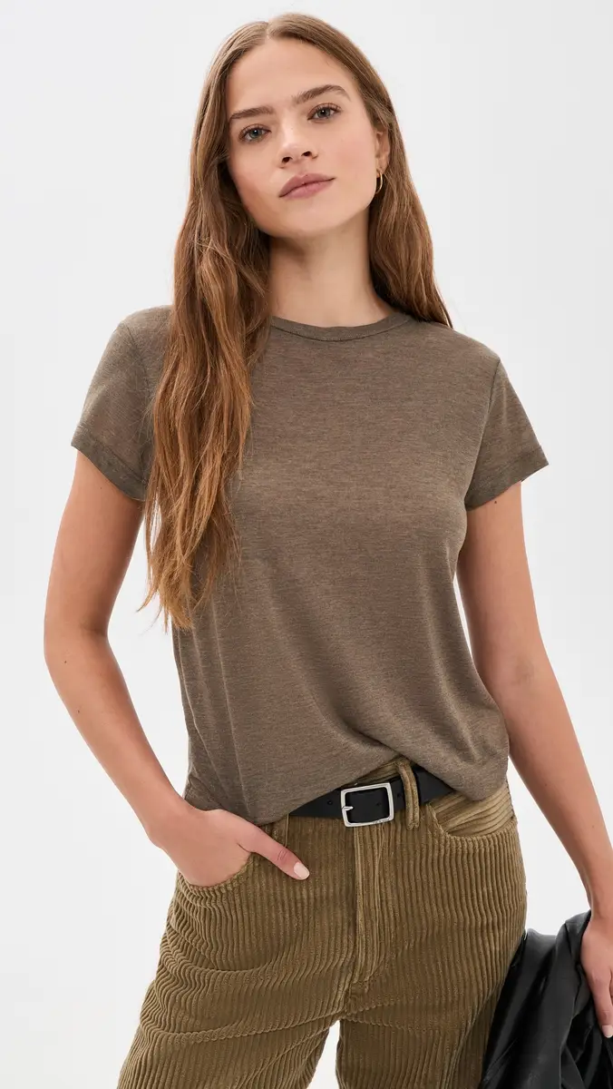 AGOLDE Long Line Adine Tee | Thumbnail 2