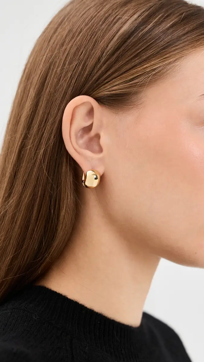Jenny Bird Mini Gemma Hoops | Thumbnail 3