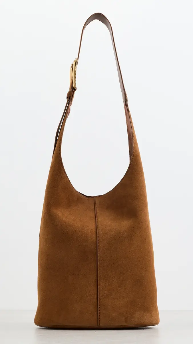 Veronica Beard Suede Large Loop Bag | Thumbnail 2 Veronica Beard Suede Large Loop Bag | Thumbnail 2