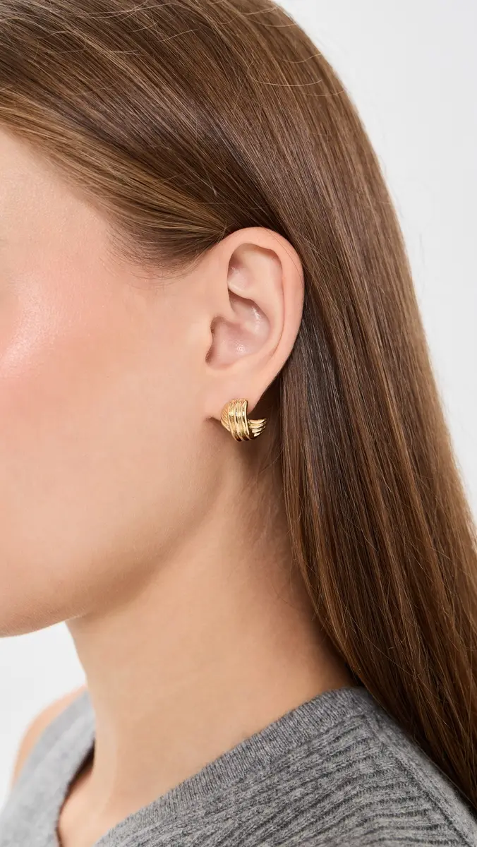 Shashi Boucle Petite Earrings | Thumbnail 3