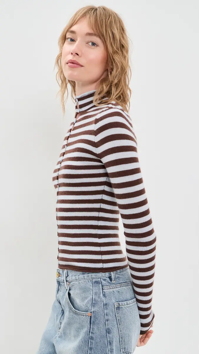 Guizio Fitted Knit Crew Neck | Thumbnail 4 Guizio Fitted Knit Crew Neck | Thumbnail 4