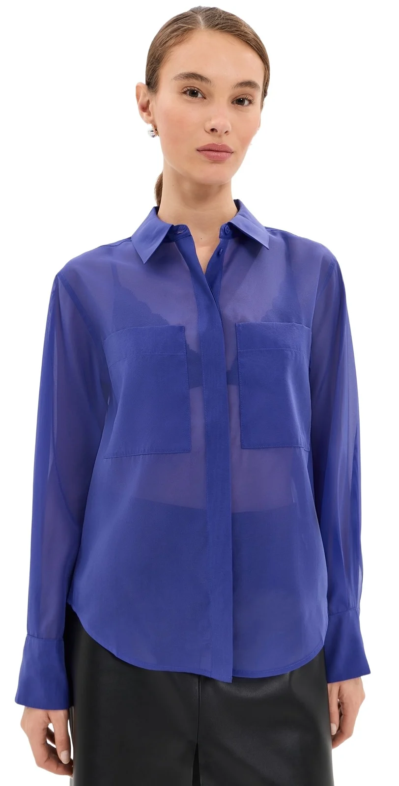 Organza Button Down Organza Button Down