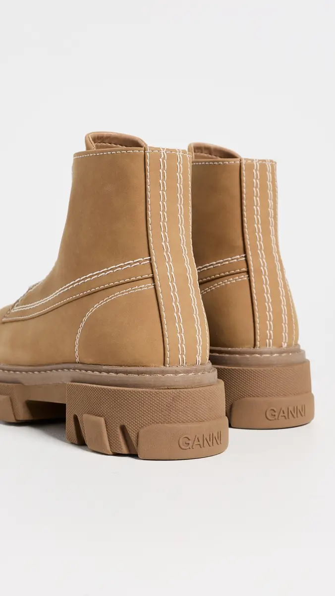 Ganni Cleated Zip Boots | Thumbnail 4 Ganni Cleated Zip Boots | Thumbnail 4
