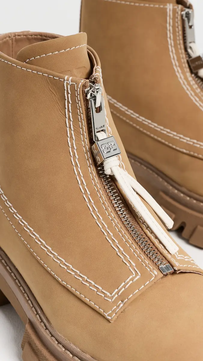 Ganni Cleated Zip Boots | Thumbnail 6 Ganni Cleated Zip Boots | Thumbnail 6