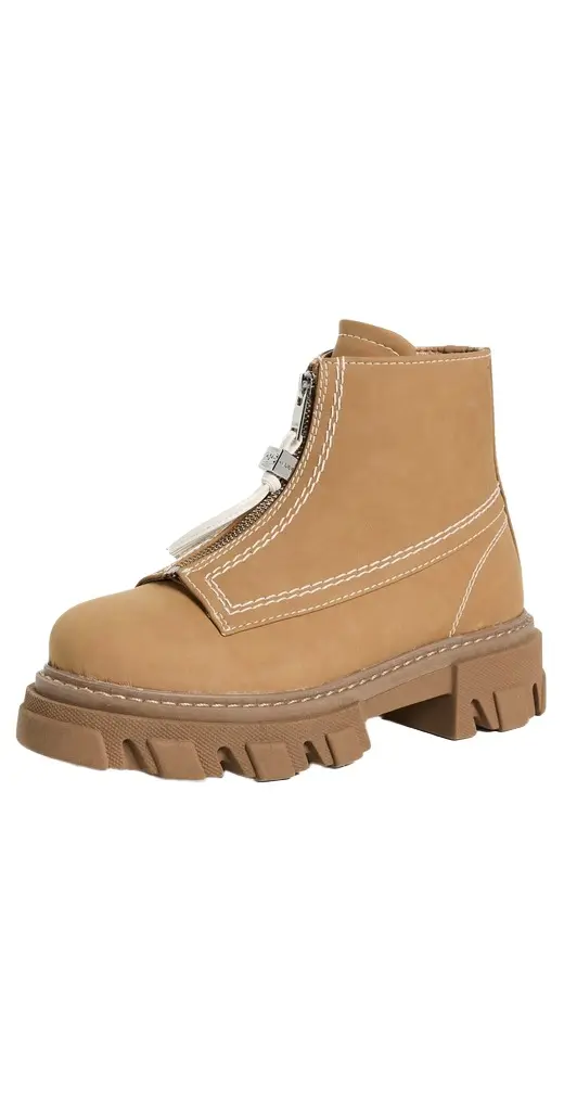 Cleated Zip Boots Cleated Zip Boots