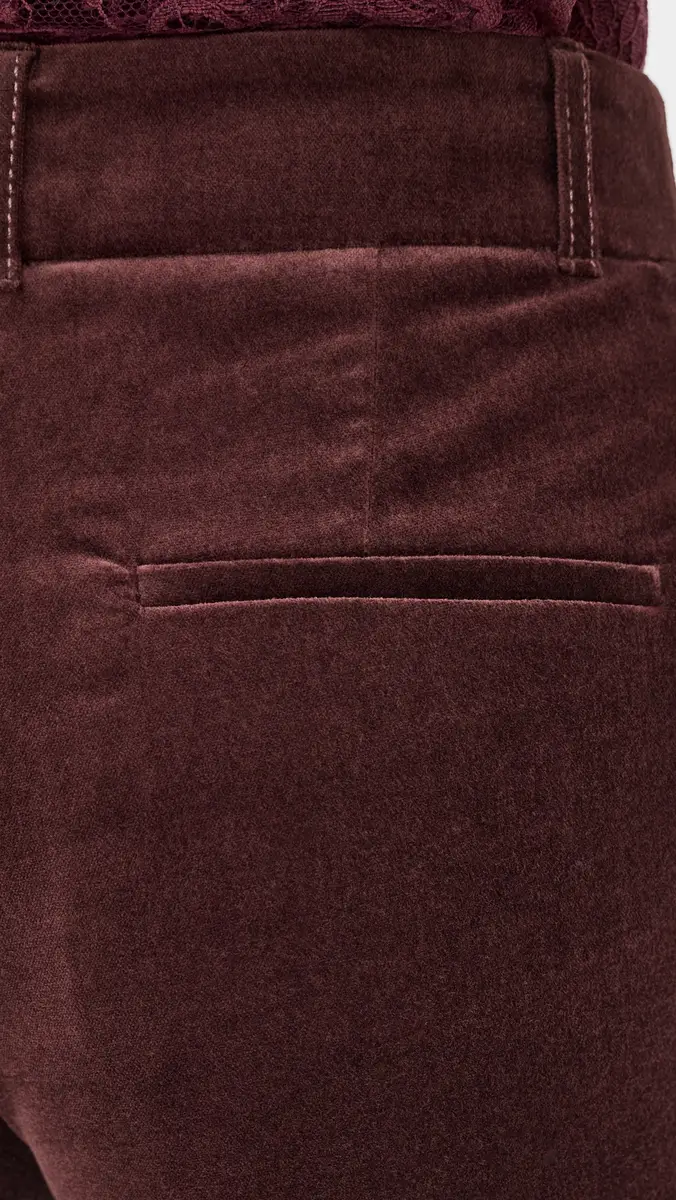 PAIGE Sasha Velvet Trousers 34 | Thumbnail 6