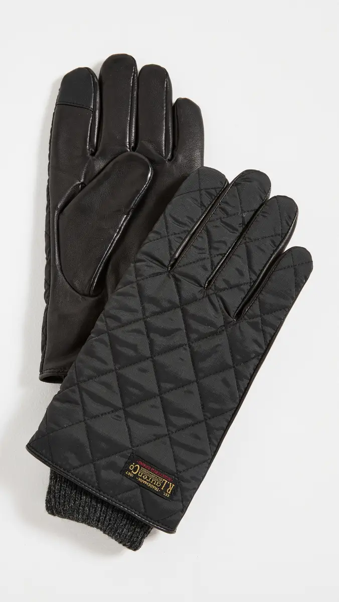 Polo Ralph Lauren Touch Quilted Field Glove with Label | Thumbnail 2 Polo Ralph Lauren Touch Quilted Field Glove with Label | Thumbnail 2