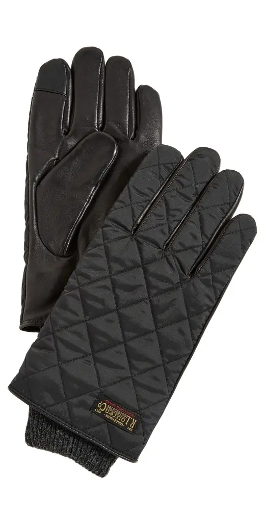 Polo Ralph Lauren Touch Quilted Field Glove with Label