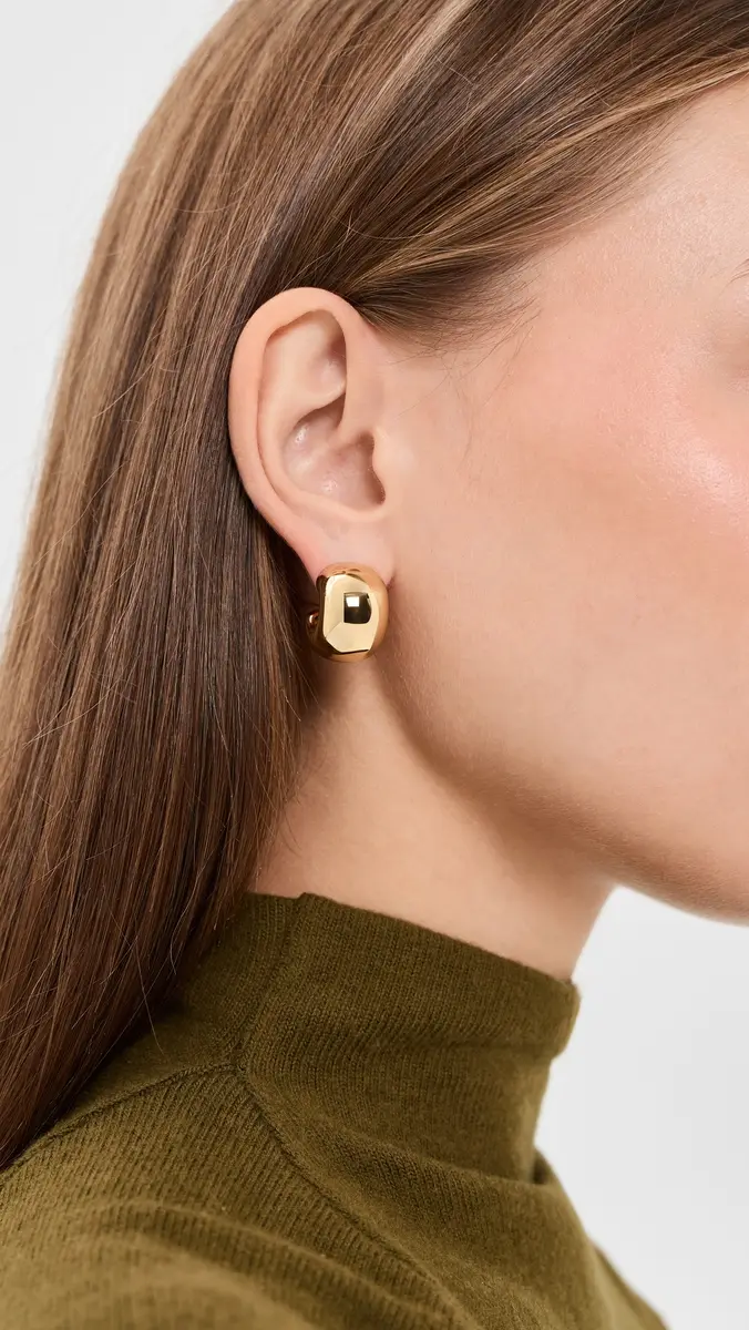 Jenny Bird Small Gemma Hoops | Thumbnail 3