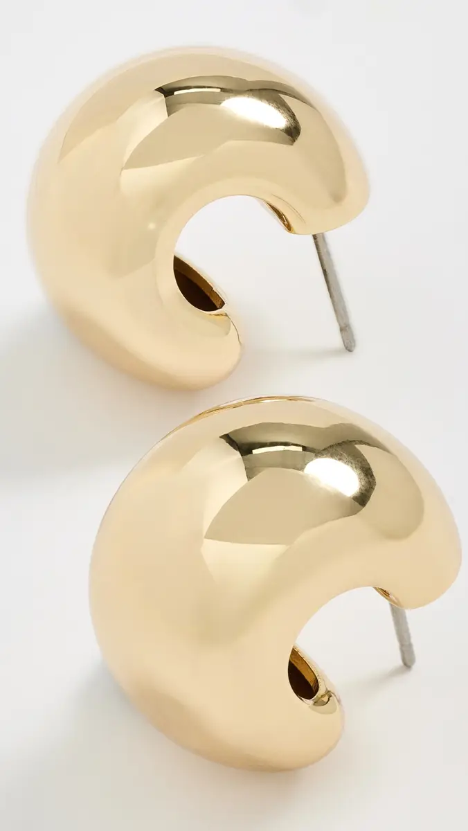 Jenny Bird Small Gemma Hoops | Thumbnail 4