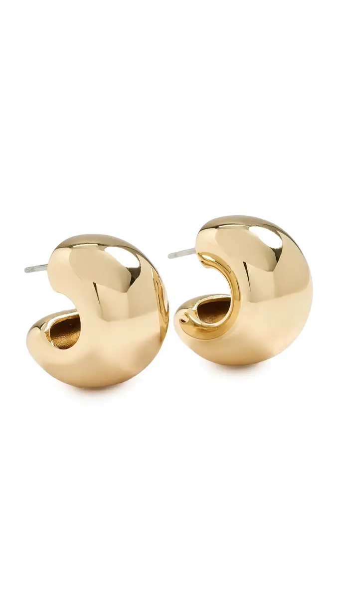 Jenny Bird Small Gemma Hoops | Thumbnail 5